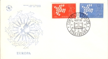 F FDC 1363 / 1364 ● - 1961 - 2